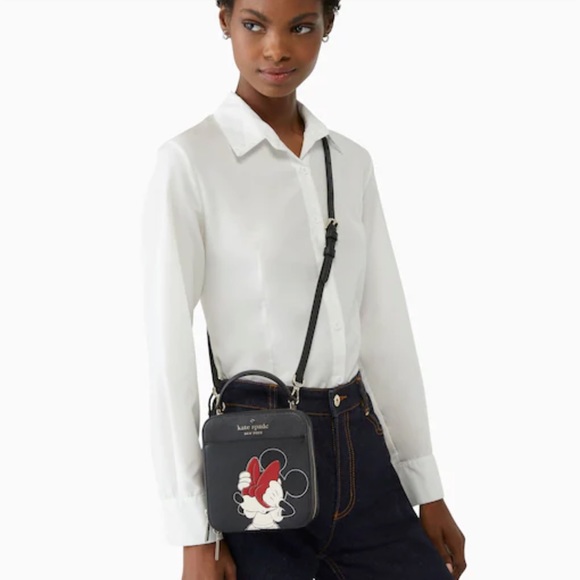 Kate Spade Disney X Kate Spade New York Minnie Mouse Daisy Vanity Crossbody Bag - Picture 2 of 16